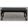 QUEEN ANN COFFEE TABLE -  1200(W) X  700(D) -   CHOCOLATE