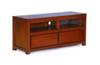 AMSTERDAM  2 DRAWER ENTERTAINMENT UNIT - 540(H) x 1200(W)- MAHOGANY OR CHOCOLATE - (MODEL 1-13-19-20-5-18-4-1-13)