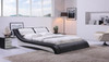 KING BOLOGNA (G883) LEATHERETTE BED - ASSORTED COLOURS