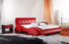 QUEEN (G929#) LEATHERETTE BED - ASSORTED COLOURS AVAILABLE