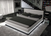QUEEN VENETO LEATHERETTE BED (3003) WITH LED LIGHTS - ASSORTED COLOURS