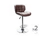 BAY BAR STOOL (SET OF 2) - BLACK (3358) OR WHITE (3359)