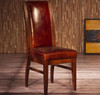 ELCOLANO (2022) FULL LEATHER DINING CHAIR - AS PICTURED