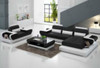 SLATINA  (G8003E) CHAISE SUITE + COFFEE TABLE - CHOICE OF LEATHER AND ASSORTED COLOURS AVAILABLE