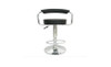 KOTEX (VIC-HS9028) KITCHEN BAR STOOL WITH GAS LIFT - SEAT: 620 - 840(H) - BLACK