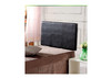 SINGLE BELLISSIMO LEATHERETTE BEDHEAD (ING-HB-01/ 02/03) - SHINY BLACK , SHINY BROWN OR WHITE