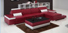 FILA  BONDED LEATHER CHAISE LOUNGE ( MODEL-G1103C) - CHOICE OF LEATHER AND ASSORTED COLOURS AVAILABLE