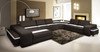 VERANICA  BONDED LEATHER  CHAISE LOUNGE SUITE( MODEL- G1094) - CHOICE OF LEATHER AND ASSORTED COLOURS AVAILABLE