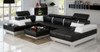 ZIMA XII LEATHER  CHAISE LOUNGE (MODEL- G1086) - CHOICE OF LEATHER AND ASSORTED COLOURS AVAILABLE