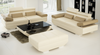 GORICA (K5009E) 3 SEATER + 3 SEATER + 1 FOOT STOOL     - CHOICE OF LEATHER AND ASSORTED COLOURS AVAILABLE