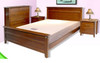 CHELSEA KING 5 PIECE (DRESSER) BEDROOM SUITE - TASSIE OAK / TASSIE OAK VENEER COMBINATION