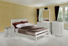 SINGLE OR KING SINGLE PARKVIEW 3 PIECE TALLBOY BEDROOM SUITE - WHITE