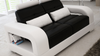 SENCHEL 2 SEATER LEATHERETTE SOFA   (MODEL - L6008D) - CHOICE OF LEATHER AND ASSORTED COLOURS AVAILABLE