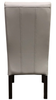 BUCOLIC LEATHER ULPHOSTERED DINING CHAIR (MODEL:2-21-3-3-15-12-9-3) DINING CHAIR) - ONLY GREY (NOT AS PICTURED)