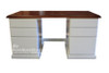 MUDGEE (AUSSIE MADE) 6 DRAWER DESK - 1500(W) X 600(D) - 2 TONE - ASSORTED COLOURS