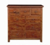  DUOLYN  9 DRAWER TALLBOY (  MODEL16-1--1-13-15-21-914-20)   - 1200(H) X 1195(W)- WARM TEAK