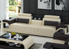  TILI LEATHERETTE 3 SEATER SOFA - CHOICE OF LEATHER & ASSORTED COLOURS AVAILABLE