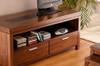 NEVADA TV ENTERTAINMENT UNIT WITH 2 DRAWERS WITH 1 OPEN SHELF -  450(H) x 1200(W)