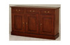 TASMANIA  3 DOOR 3 DRAWER BUFFET (SB 303 PN(LP) - 900(H) X  1450(W) - LIGHT PECAN