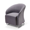 UPHOLSTERED STUDIO CHAIR  -  LATTE