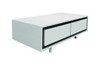 CALI 2 DRAWERS COFFEE TABLE (WD-168)  - 1200(W) X 600(D)-  HIGH GLOSSY  WHITE