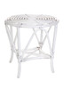 NZ  ROUND  SIDE TABLE (DET776/T)  -  WHITE