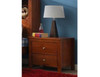 TYLER 2 DRAWERS BEDSIDE TABLE - ASSORTED COLOURS