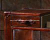 ELEGANTE  GENUINE LEATHER DRESSER WITH MIRROR  - 780(H) X 1300(W)  - ASSORTED COLOUR