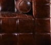 EASTMONDE   3S + 2S +1S  VINTAGE FULL LEATHER LOUNGE SUITE - ASSORTED COLOURS