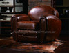 BOLINGO  SINGLE SEATER  VINTAGE FULL LEATHER   CHAIR  - ASSORTED COLOURS