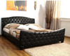  QUEEN BLITZ LEATHERETTE  FULL BUTTONED   BED  (CD031) - ASSORTED COLORS AVAILABLE 