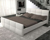 KING  VINCENTEE  LEATHERETTE   BED  (CD039) - ASSORTED COLORS AVAILABLE