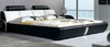 KING  SILAS LEATHERETTE   BED  (CD053) -  ASSORTED COLORS AVAILABLE