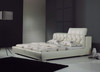 KING WAYNORTH   LEATHERETTE   BED  (CD055) -  ASSORTED COLORS AVAILABLE