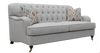  PARIS  TWO SEATER (2S)   FABRIC   LOUNGE -  (MODEL - 6-12-15-18-9-4-1) AS PICTURED