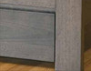 BENSON KING  6 PIECE (THE LOT)  BEDROOM SUITE WITH 2 FOOTEND DRAWERS - SMOKE