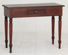 JKG TURNED LEG 1 DRAWER SOFA TABLE - (CR:T26M) - 1000(L) - MAHOGANY