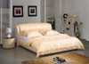 QUEEN  LANZA LEATHERETTE BED (A857-B) - ASSORTED COLOURS