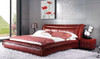 KING MALAYSIA LEATHERETTE BED (A9360) - ASSORTED COLORS