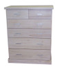 BAYSIDE (ABY400) KING 4 PIECE TALLBOY BEDROOM SUITE (AUSSIE MADE) - WHITE, ANTIQUE WHITE, WHITEWASH & BRUSHED COLOUR OPTIONS