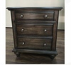 RUDEN   KING   5 PIECE  DRESSER  BEDROOM SUIT  (8221) BED WITH 2 FOOTEND DRAWERS  (MODEL - 7-5-15-18-7-9-1) -BURNISHED CHERRY