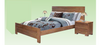 TOPAZ  KING 3 PIECE BEDSIDE BEDROOM SUITE (18-9-15) - VIC ASH