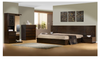  DALOON  QUEEN 4 PIECE TALLBOY BEDROOM SUITE -  WITH SIDE STORAGE DRAWER (MODEL 4-1- 22-9-14-3-9) - WALNUT