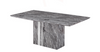 KIKI  (9005)  DINING TABLE 1800(L) X 900(W) -(MODEL-14-9-11-11-15) -GREY