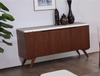 CLAUDE (9006) BUFFET - (MODEL-19-9-3-9-12-25) -  800(H) X 1500(W) -  WALNUT