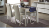 ITALIAN (9013) 7 PIECE DINING SETTINGS WITH  1900(L) X 900(W)TABLE  -( MODEL 1-20-8-5-14-1) - LACQUERED HIGH GLOSS 