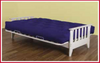 STATES FUTON SOFA BED EXCLUDING MATTRESS (MODEL4-5-12-20-1) - WHITE (AS PICTURED)