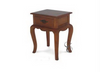 FRENCH PROVINCIAL LAMP TABLE WITH ONE DRAWER- 500(W) - ASSORTED COLOURS