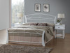 DOUBLE CHESTER BED - WHITE