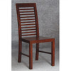 HOLLAND TIMBER DINING CHAIR WITHOUT CUSHION - MAHOGANY